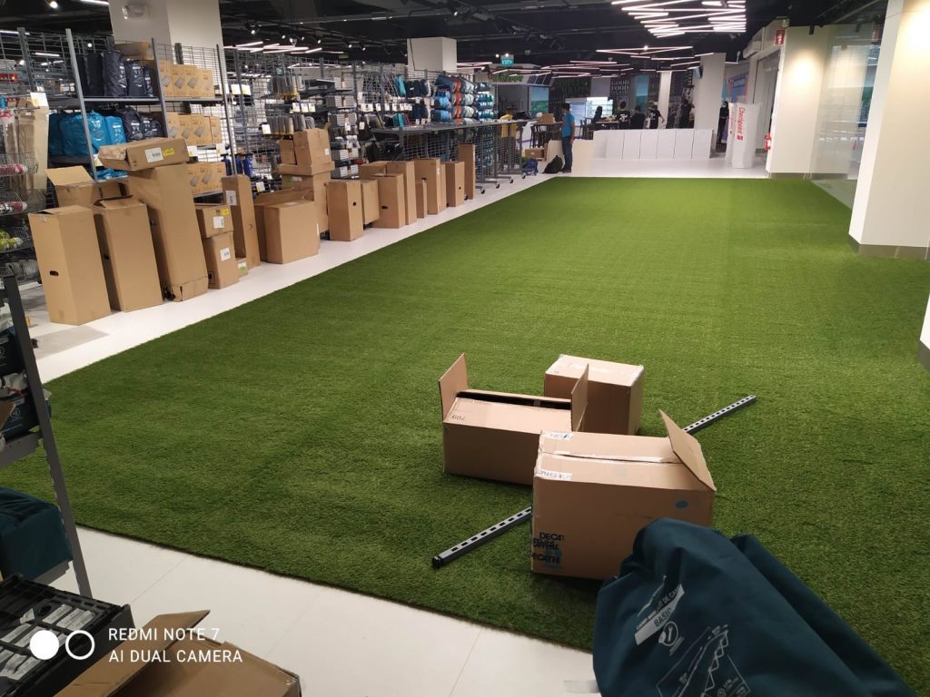 Artificial Turf Site: Decathalon NorthShore